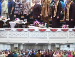 Pelantikan Pengurus Badan Kerja Sama Organisasi Wanita (BKOW) Provinsi Lampung masa bhakti 2025–2030, DPRD dan IKAD tegaskan dukungan penguatan peran perempuan
