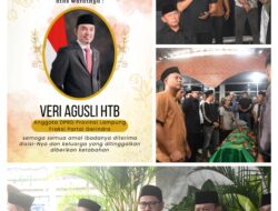 Mengiringi Kepergian Veri Agusli HTB, Pimpinan DPRD dan Gubernur Lampung Beri Penghormatan Terakhir