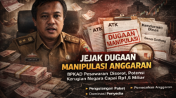 Jejak Dugaan Manipulasi Anggaran di BPKAD Pesawaran
