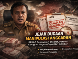 Jejak Dugaan Manipulasi Anggaran di BPKAD Pesawaran