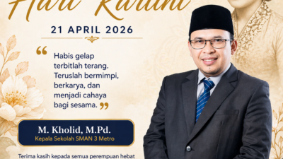 Selamat Hari Kartini: SMAN 3 Metro Apresiasi Peran Perempuan dalam Pendidikan
