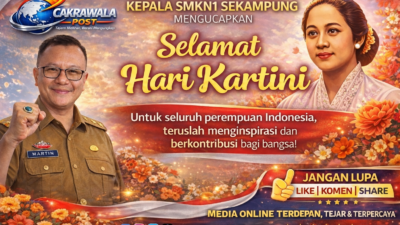 Selamat Hari Kartini: Kepala SMKN 1 Sekampung Ajak Perempuan Indonesia Terus Menginspirasi dan Berkontribusi