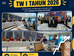 BKAD Lampung Barat Hadiri Rekonsiliasi Iuran BPJS Kesehatan Triwulan I Tahun 2026