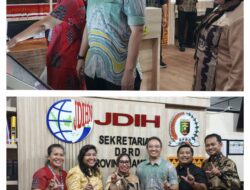 Sekretariat DPRD Provinsi Lampung Terima Kunjungan JDIH Sekretariat Jenderal DPD RI