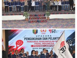 DPRD Lampung Hadiri Pelantikan Pengprov PBPI Lampung 2025–2029