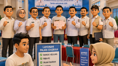 One Day One Service, BPPRD Lampung Selatan Hadirkan Pelayanan Pajak Lebih Dekat kepada Masyarakat