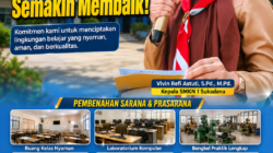 Di Bawah Kepemimpinan Vivin Refi Astuti, Sarana dan Prasarana SMKN 1 Sukadana Terus Berbenah