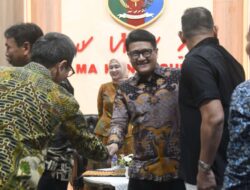 Ketua DPRD Provinsi Lampung Hadiri Silaturahmi dan Ramah Tamah Bersama Wamenko Bidang Hukum, HAM, Imigrasi, dan Pemasyarakatan RI