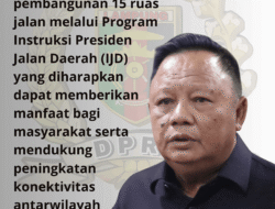 Ketua Komisi IV DPRD Provinsi Lampung Apresiasi Pembangunan Ruas Jalan melalui Program IJD