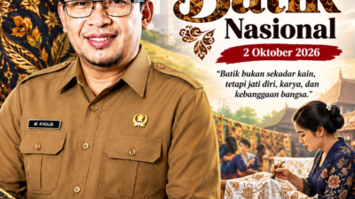 Hari Batik Nasional 2026, M. Kholid: Batik Bukan Sekadar Kain, Tetapi Identitas dan Kebanggaan Bangsa
