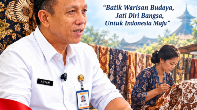 Hari Batik Nasional 2026, Aryan Saruhian: Batik Warisan Budaya, Jati Diri Bangsa