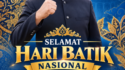 Hari Batik Nasional 2026, Ibnu Budi Cahyana: Batik Bukan Sekadar Kain, tetapi Identitas Bangsa